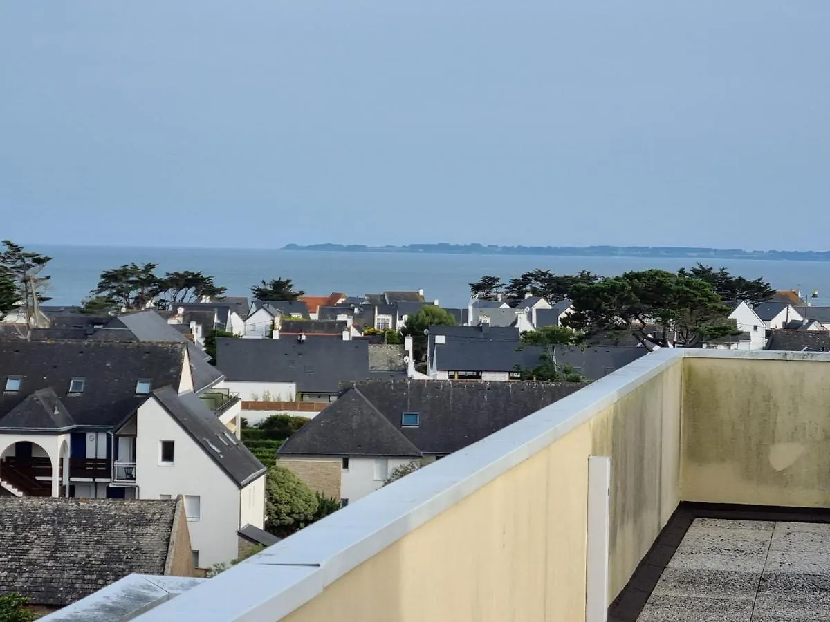 Appartement Lumineux En Duplex - Magnifique Vue Mer Depuis Rooftop Quiberon 0*,