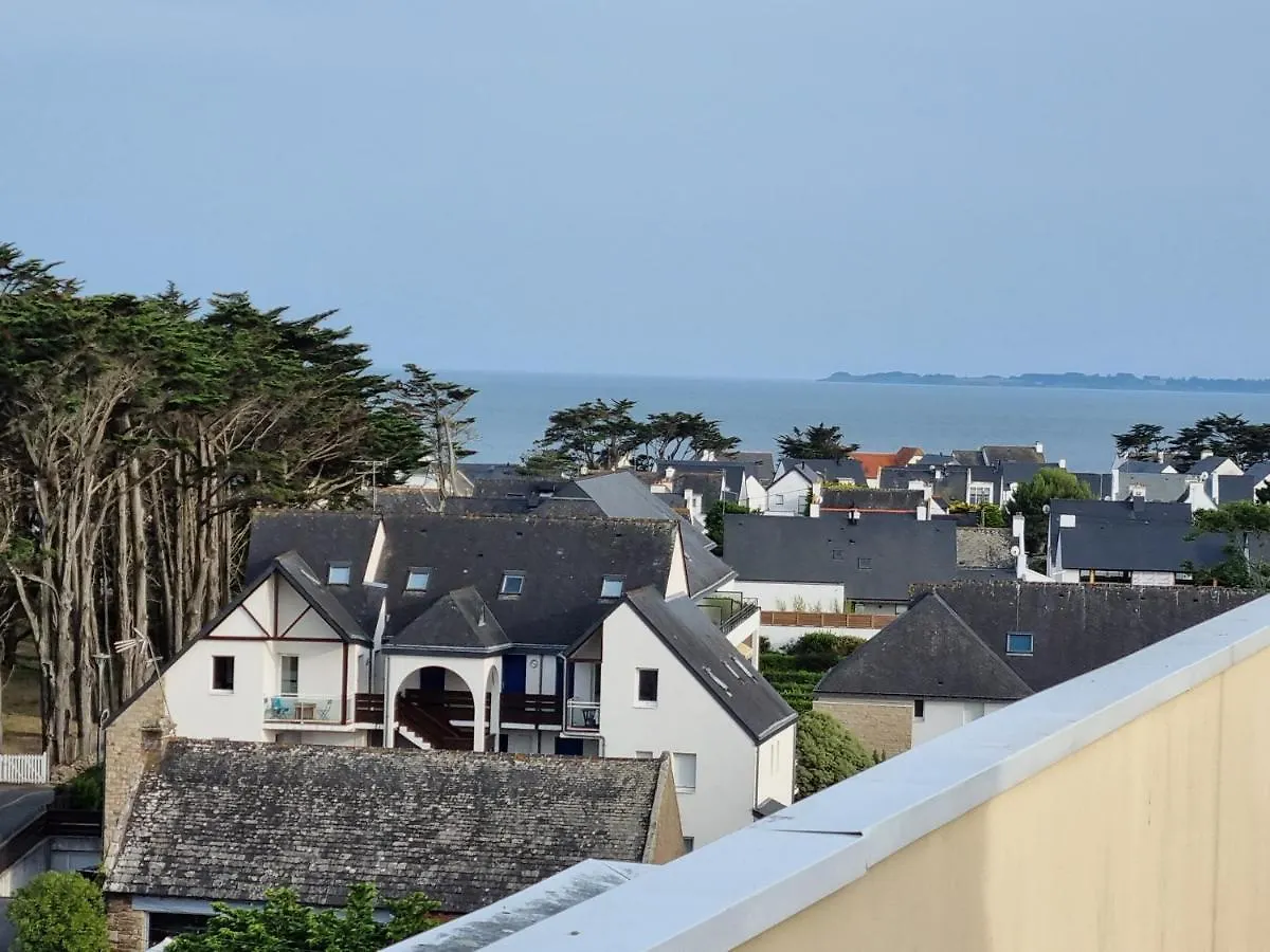 Apartment Appartement Lumineux En Duplex - Magnifique Vue Mer Depuis Rooftop Quiberon France